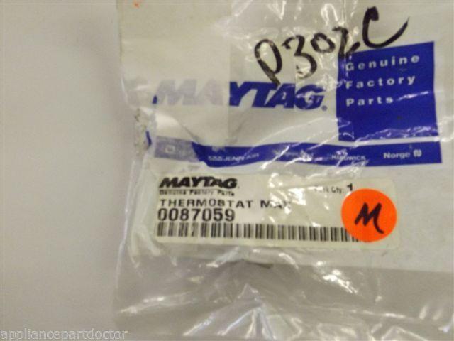 Maytag Amana Modern Maid Microwave 0087059 Thermostat Max NEW IN BOX Maytag Amana Modern Maid Microwave 0087059 Thermostat Max NEW IN BOX